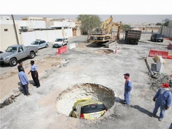 Who put this hole here Who put this hole here