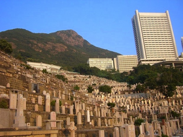 Chinese Christian Cemetery in Pok Fu Lam Hong Kong