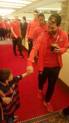 Young Afghan 'Messi fan' meets idol Leo in Doha