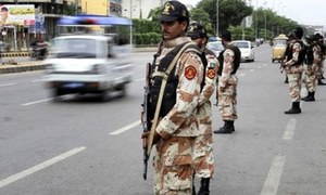 Rangers conduct multiple raids in Karachi