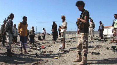 Suicide bomber kills at least 30 soldiers in Yemen's Aden: officials