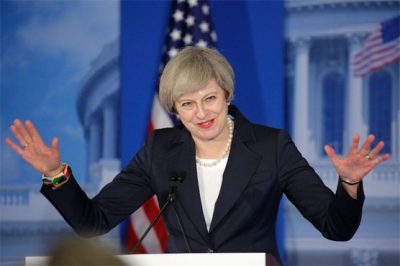 British PM woos US lawmakers ahead of Trump meeting