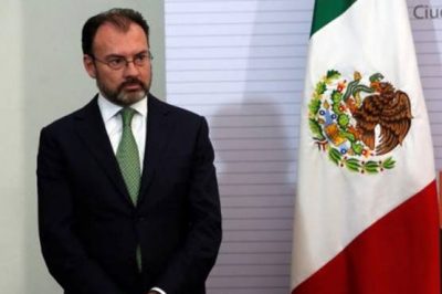 Paying for border wall 'not negotiable', says Mexico foreign minister