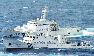 China launches new electronic intelligence naval ship