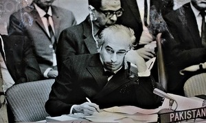 Zulfikar Bhutto: Closely watched by the Pakistan army