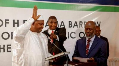 Gambia's Jammeh agrees to go into exile as regional troops mass