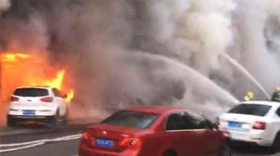 Eighteen killed in massage parlour fire in China