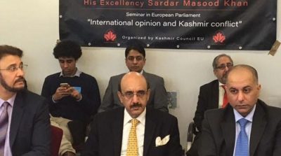 AJK President calls on UNSC to hold urgent debate on Kashmir issue