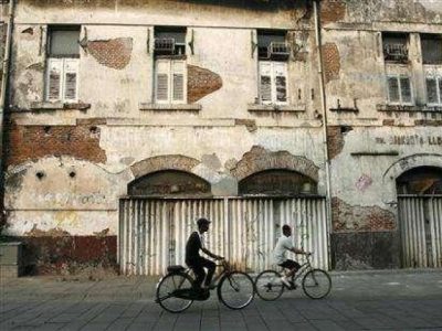 Crumbling buildings along the drain need to be demolished to avoid any mishap, officials said