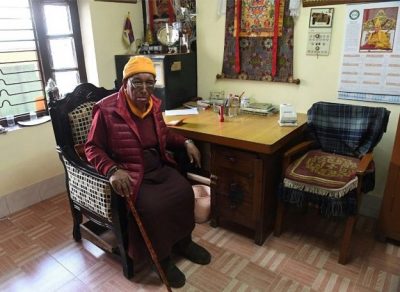 Tibetan medical practitioner Yeshi Dhonden became a legend as personal healer to the Dalai Lama. PHOTO: AFP