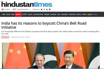 A screenshot of Hindustan Times' editorial page