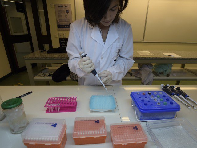 Researchers found that people tend to think plainer-looking scientists do high-quality work. PHOTO: AFP