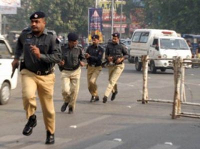 A file photo of Punjab police personnel