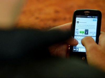 The committee called on social media companies to pay for the cost of policing online content and publicly report details of their moderating PHOTO: AFP