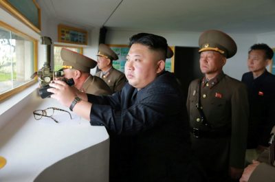 Many say North Korea has made a great progress in its nuclear and missile capabilities since Kim Jong-Un (pictured) took power after the death of his father and longtime ruler, Kim Jong-Il, in 2011