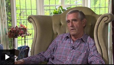 Ron Grimshaw was having an MRI scan when nurses told him they had to stop because of a cyber-attack