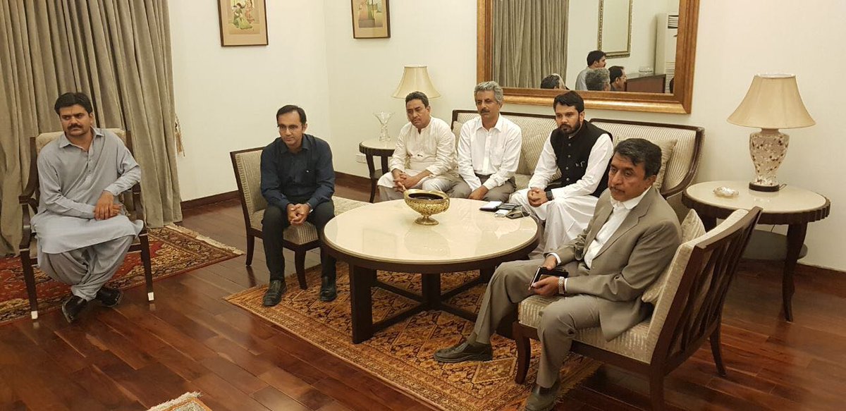 Nodero: Preisent PPP women wing Faryal Talpur called upon renowned Surrgeon and Head SIUT Dr. Rizvi