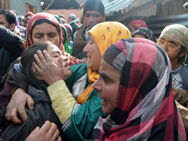 The villagers consoling one of the orphans, PHOTO:NEWS18