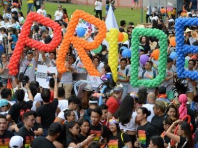 But despite its conservatism, the Philippines has shown growing social tolerance with several transgender and gay figures achieving celebrity status and a transgender politician getting elected to Congress in 2016. PHOTO: AFP